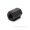 Long hexagon connection nuts black oxide